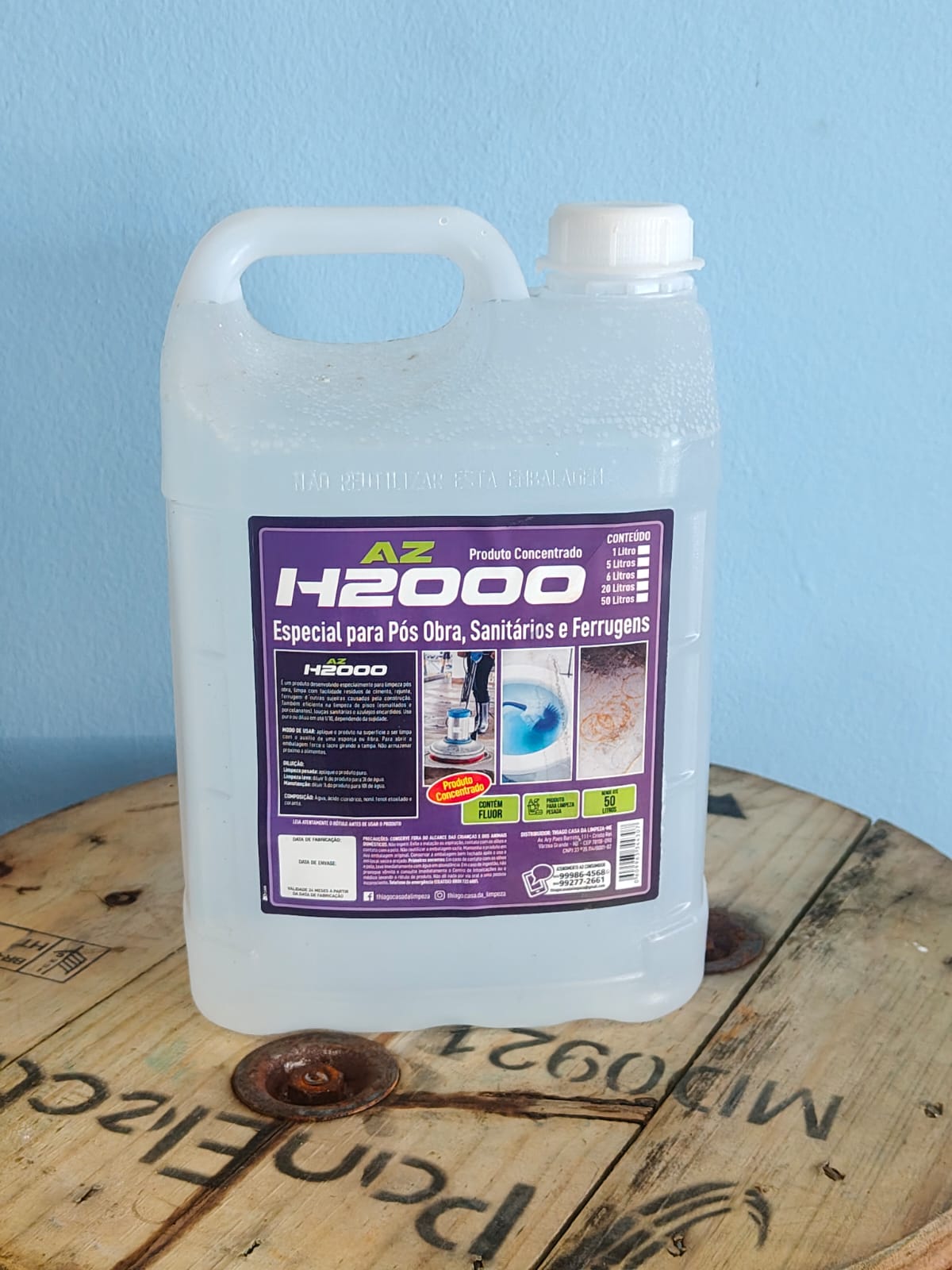 Galão 5L — AzH2000 Pós-Obra