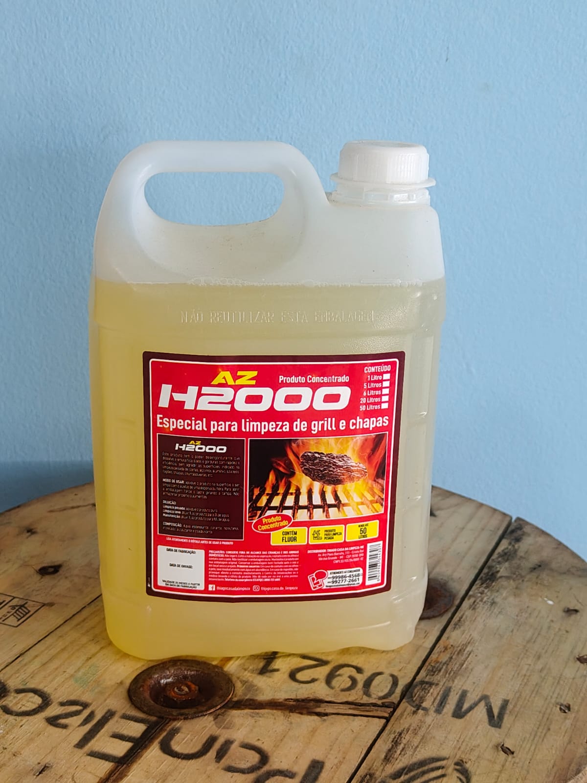 Galão 5L — AzH2000 Desengordurante